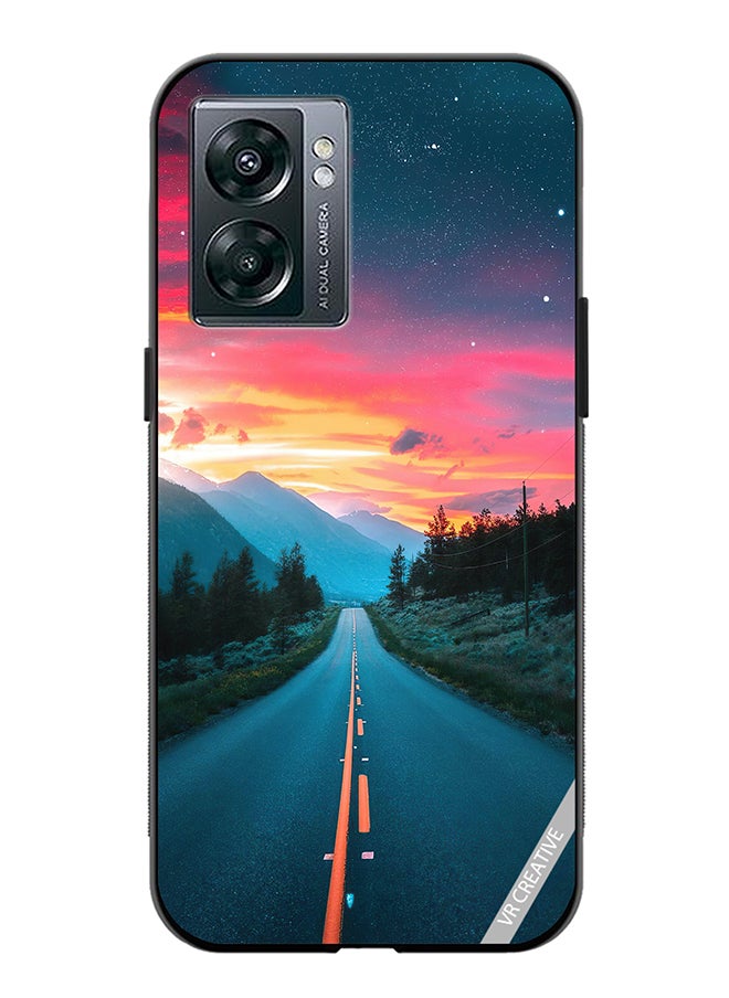 VR CREATIVE Protective Case Cover For Oppo A57 5G Nature Design Multicolour  - Image 1