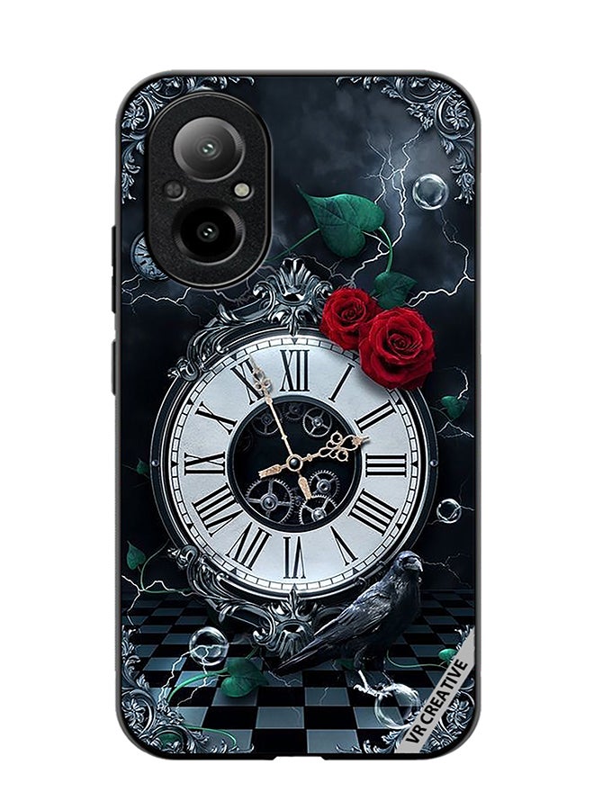 VR CREATIVE Protective Case Cover For Realme C67 4G Watch Design Multicolour - Image 1