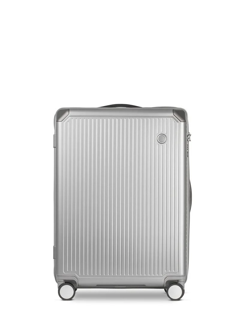 إيكولاك Echolac Shogun 54cm 4 Double Wheel Cabin Luggage Trolley Silver