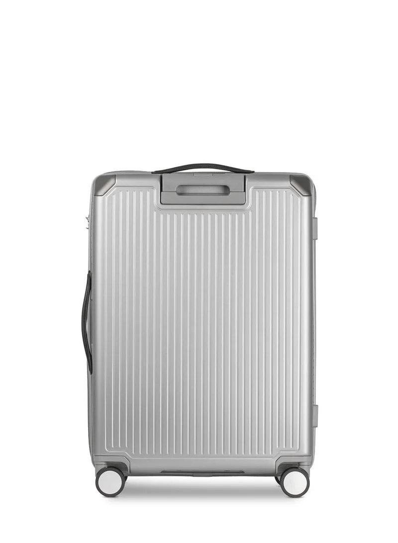 Echolac Shogun 54cm 4 Double Wheel Cabin Luggage Trolley Silver
