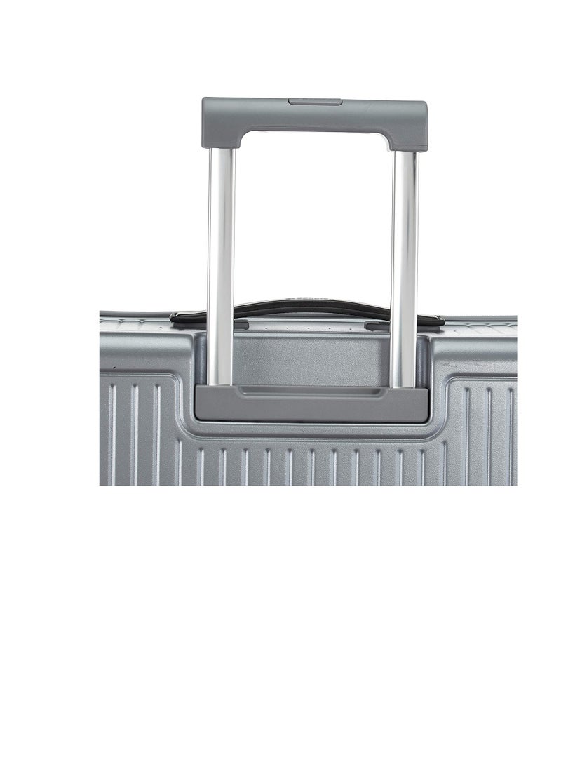 Echolac - Shogun 54cm 4 Double Wheel Cabin Luggage Trolley Silver - Image 1