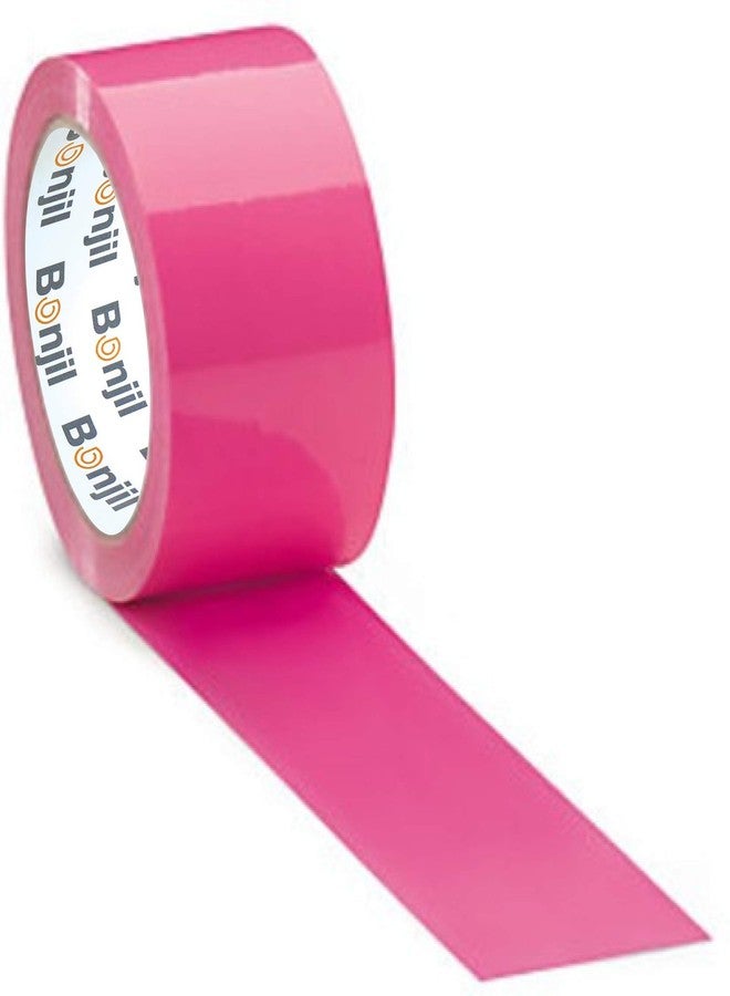 Bonjil Bopp Colour Tape 48mmX65mtr (1 Roll) (Pink) - Image 1