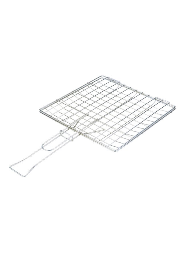 AL SANIDI Stainless steel grill, Grill grates, Silver, Size 30*30 Cm  - Image 1