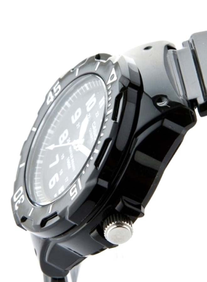 CASIO Women Resin Analog Watch LRW-200H-1BVEF - 34 mm - Black - Image 4