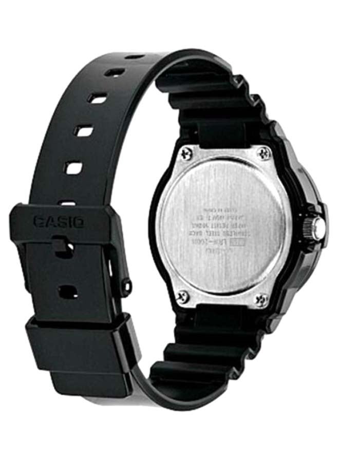 CASIO Women Resin Analog Watch LRW-200H-1BVEF - 34 mm - Black - Image 3