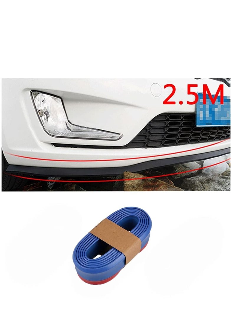 ﻿2.5m Car Univesal Flexible Rubber Front Bumper Lip Splitter Body Side Skirt Protector - Blue - pzsku/ZA7FE9F50C996D441602DZ/45/_/1671640936/dbd4efd0-8e8b-4e4c-8daa-ee14024e1b29