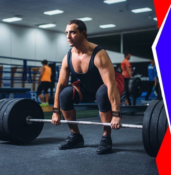 Rip Toned Max Performance Wrist Straps For Weightlifting - 23" Weight Lifting Straps for Men, Women (Padded) - Cotton Gym Wrist Wraps for Deadlift, Strength Training, Powerlifting, Bodybuilding - Image 4