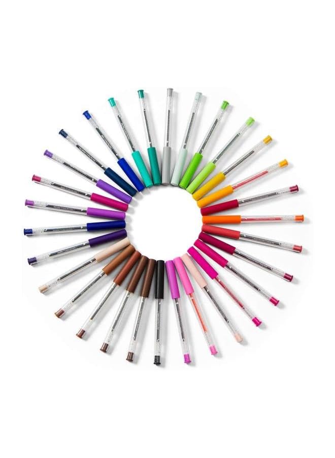 Cricut Medium Point Gel Pen Set 5 Pack Glitter Brights - Image 2