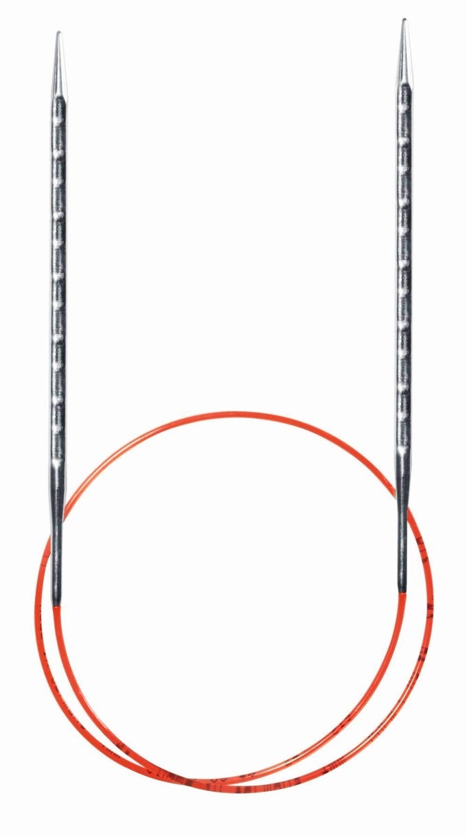 NOVEL SQUARE CIRCULAR NEEDLE 80CM X 20MM METAL 2MM UK 14 US 0