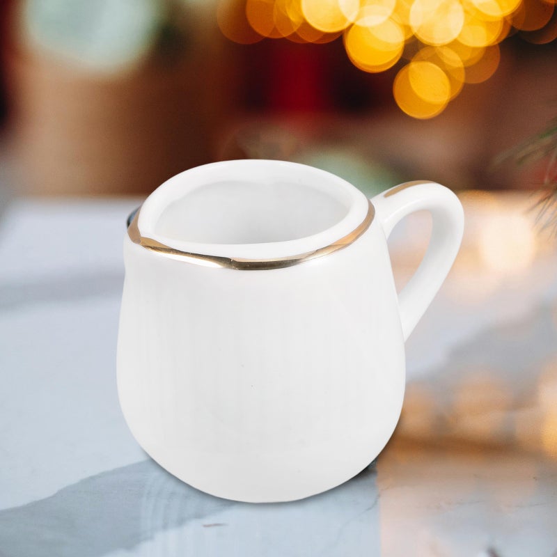 Ceramic Dipping Bowl Portable Sauce Cup Kitchen Sauce Holding Bowl with Handle - Image 3