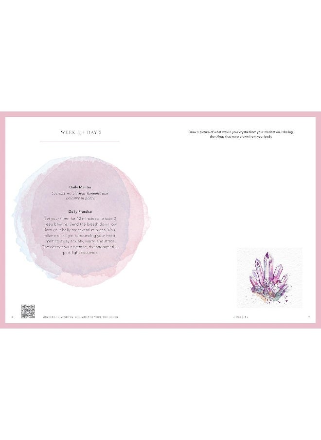 null - Mindful in Minutes: You Are Not Your Thoughts: An 8-Week Guided Meditation Journal - Image 1