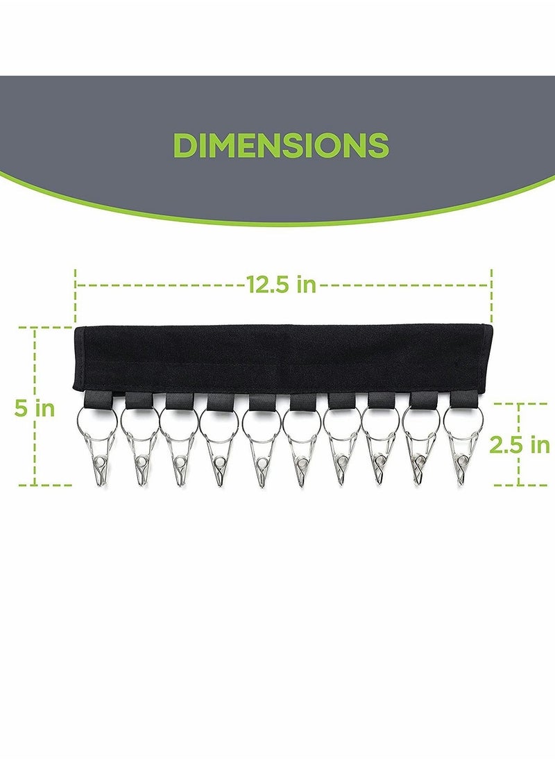 Cap Storage Rack, 10 Baseball Rack Walls, Hat Cupboard Box Suitable for Hangers, Replace Your Hanger With a (2 Pieces)