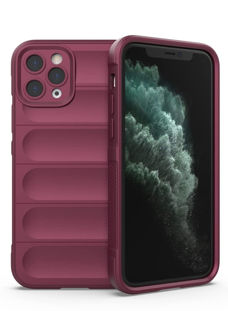 جراب موبايل ماجيك شيلد  سيليكون مضاد للصدمات وحمايه للكاميرا متوافق  Case Cover Iphone 11 Pro Max (نبيتي)