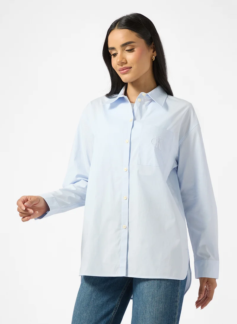 كالفن كلاين جينز Logo Long Sleeve Shirt