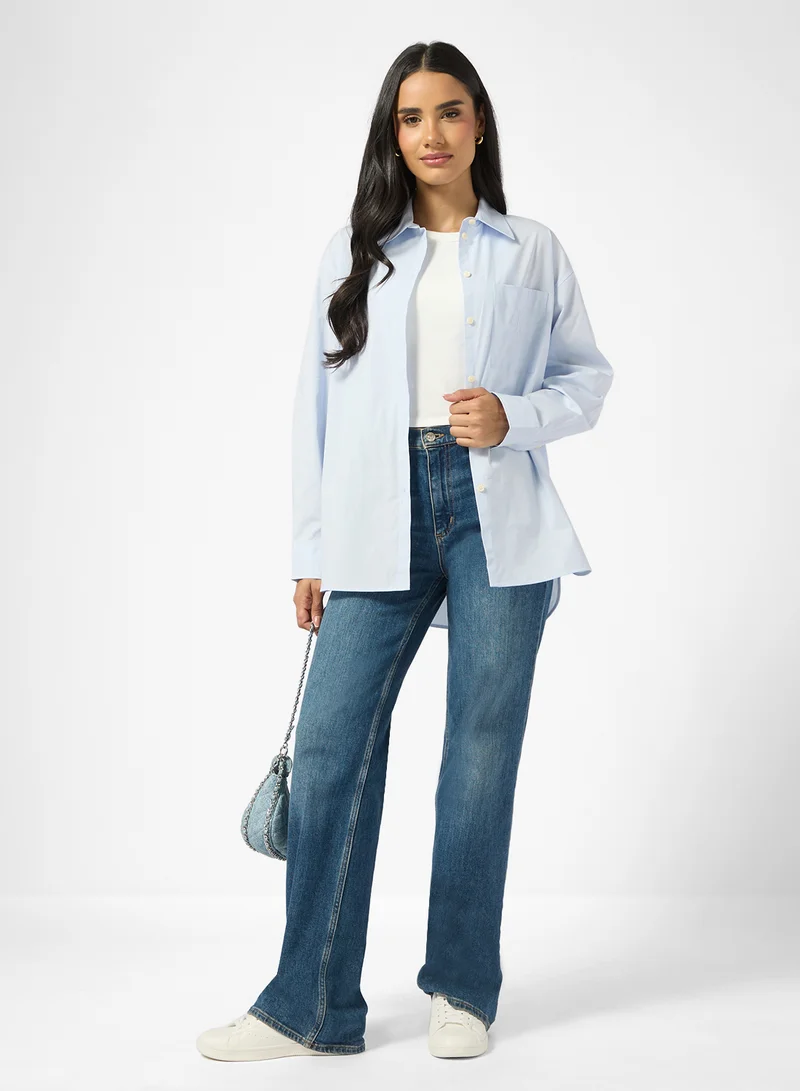 Calvin Klein Jeans Logo Long Sleeve Shirt