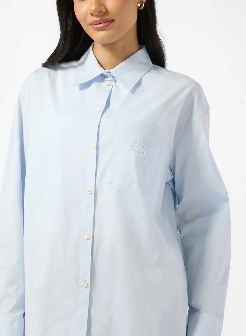 Calvin Klein Jeans Logo Long Sleeve Shirt