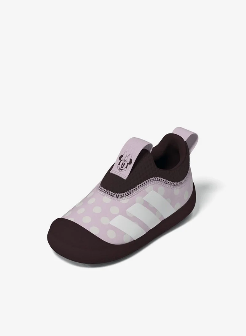 اديداس حذاء رياضي مونوفيت ميني آي يو وردي للأطفال