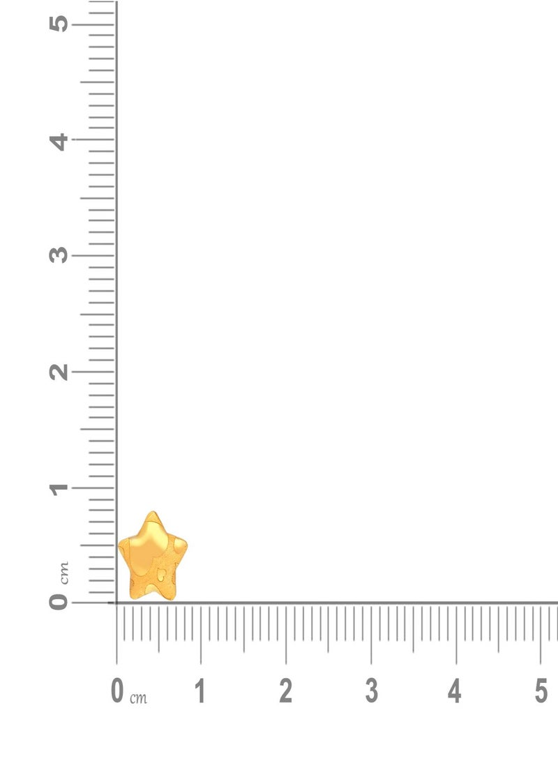 Malabar Gold and Diamonds 22KT 916 Gold Studs Earrings for Women AIER121 - Image 3