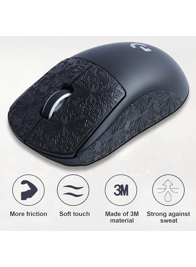 KASTWAVE Mouse Anti Slip Grip Tape Fit For Logitech G Pro X Superlight Wireless Gaming Mouse Skin Sweat Resistant Easy To Apply Professional Mice Upgrade Kit For The Most Demanding Gamers - Image 2