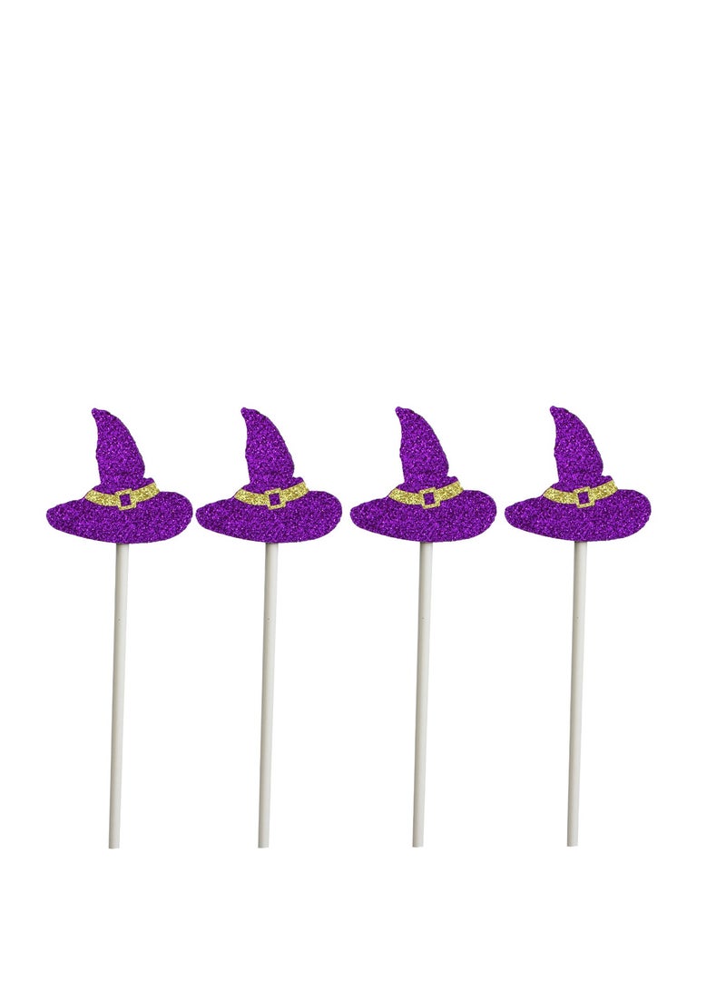 PARTY FUN Halloween cake decoration 4pcs/card  - Image 1