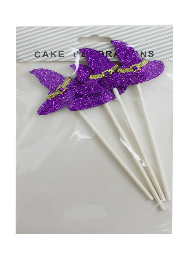 PARTY FUN Halloween cake decoration 4pcs/card  - Image 2