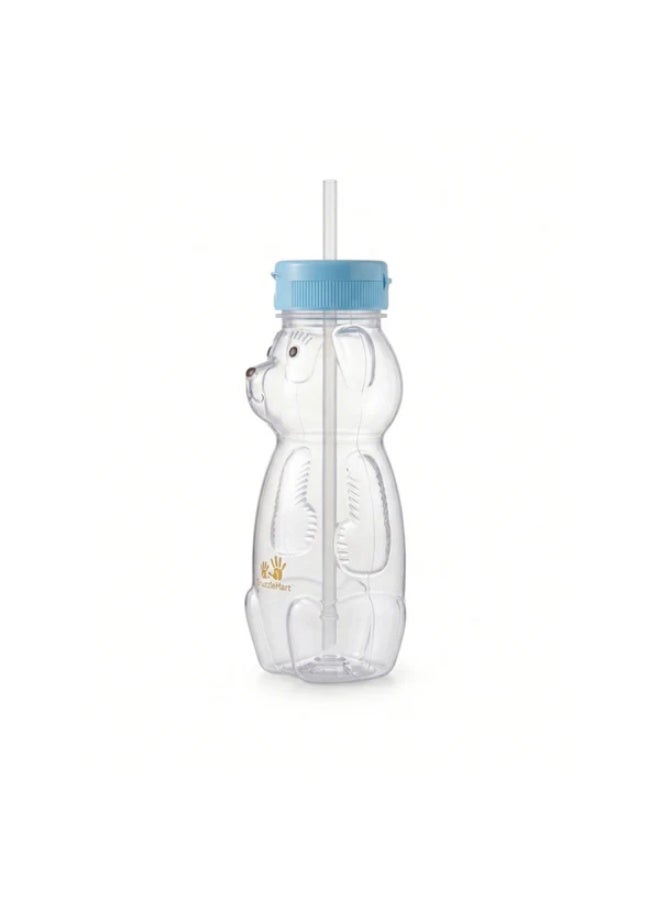 SnuzzleMart Bear Training Cup with Straw 230 ml Squeezable Drinking Cup - Image 1
