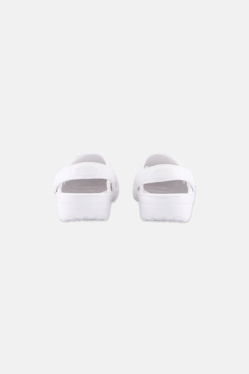 Woz Kids Boy Slip On Clogs, White - Image 2