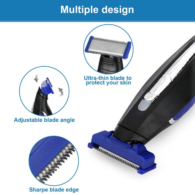 LinMei رأس بديل لآلة الحلاقة الكهربائية رأس تنظيف متوافق مع ماكينة الحلاقة سولو مايكرو تاتش رأس قطع بديل شفرات حلاقة هجينة متقدمة تشمل 2 فرشاة تنظيف (1 قطعة) - Image 4