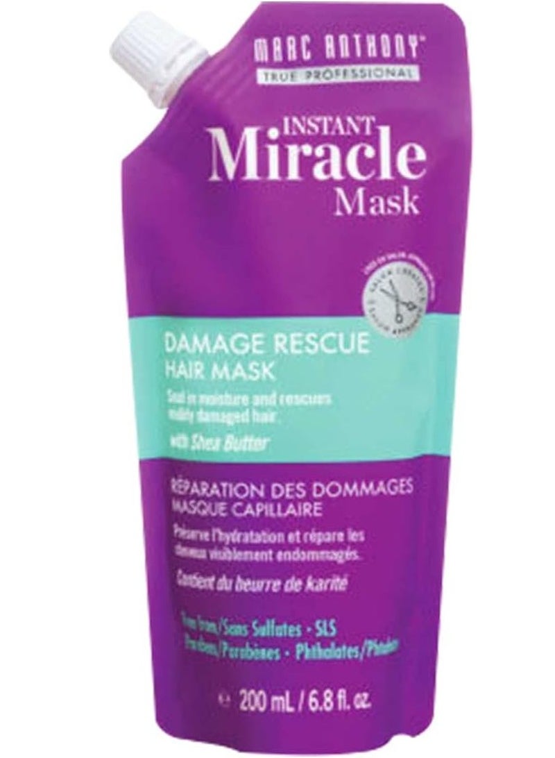 MARC ANTHONY Instant Miracle Damage Rescue Hair Mask - Image 1