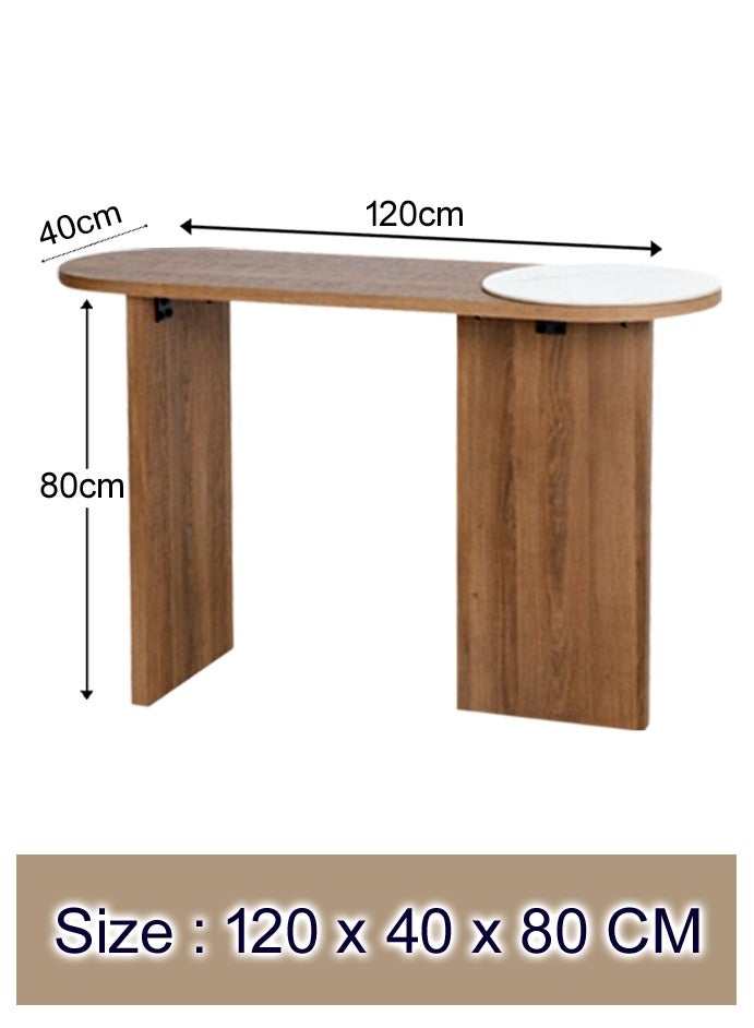 Living Console Sofa Table for Entryway Living Room 120*40*80 CM - Image 4