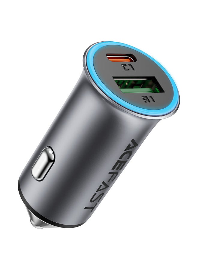 acefast Fast Charge Car Charger B16 95W (1xUSB-C + 1xUSB-A) - Image 1