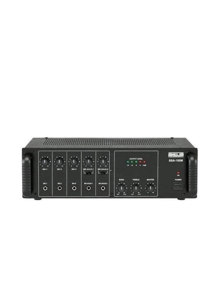 Ahuja SSA100M 5 Microphone 2 Aux Input Amplifier 