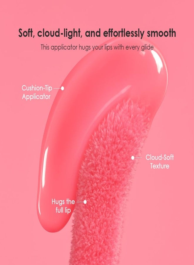 glowiest Dream Glow Tinted Lip Oil ; 3-in-1 Formula: Lip Gloss with a high shine finish, Non-sticky Long Lasting | Korean Plumped Tinted Lip Oil - 0.19 fl. oz. 5.7 ml (003 DUSTY ROSE, Original) - Image 3