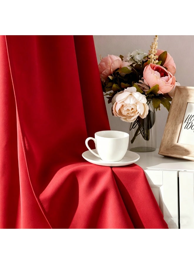 KYD 1 Panel Blackout Curtains,Darkening Curtains Decorative Blackout Curtains, Thermal Insulated Room Darkening Curtains for Bedroom Living Room - Image 5