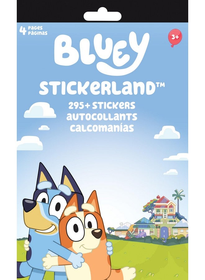 Trends International Bluey - stickerland pad - 4 Pages - Licensed Stickerland Pad - 4 Pages