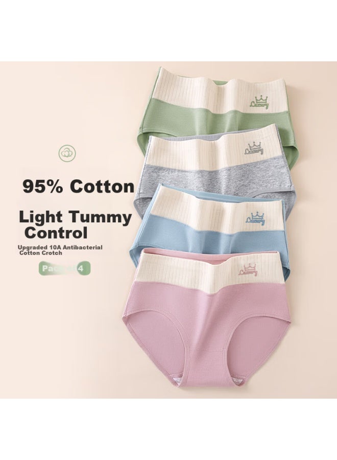 SNOWFLYING Xuezongfei Women's Underwear, Antibacterial, Young Women's Triangle Panties, Seamless, Mid-rise - Image 3