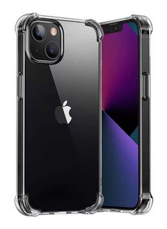 iPhone 14 Plus Cover 6.7 Inch Clear Back Air Cushion Soft TPU Material Anti Scratch Shockproof Protective Case