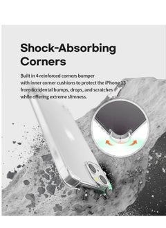 Houmt iPhone 14 Plus Cover 6.7 Inch Clear Back Air Cushion Soft TPU Material Anti Scratch Shockproof Protective Case  - Image 4