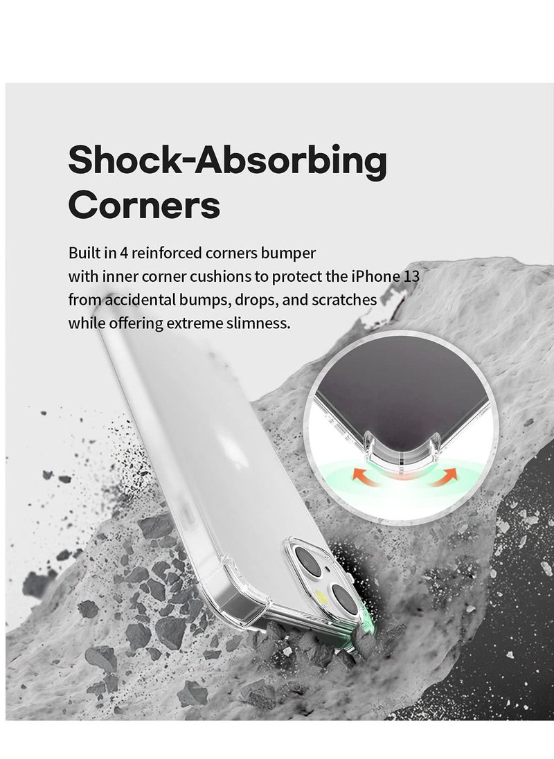 Houmt - iPhone 14 Plus Cover 6.7 Inch Clear Back Air Cushion Soft TPU Material Anti Scratch Shockproof Protective Case - Image 1