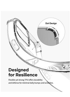 Houmt iPhone 14 Plus Cover 6.7 Inch Clear Back Air Cushion Soft TPU Material Anti Scratch Shockproof Protective Case  - Image 5