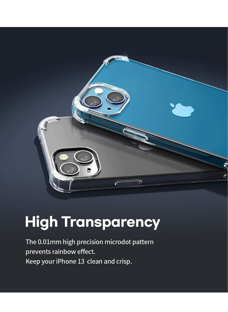 Houmt - iPhone 14 Plus Cover 6.7 Inch Clear Back Air Cushion Soft TPU Material Anti Scratch Shockproof Protective Case - Image 1