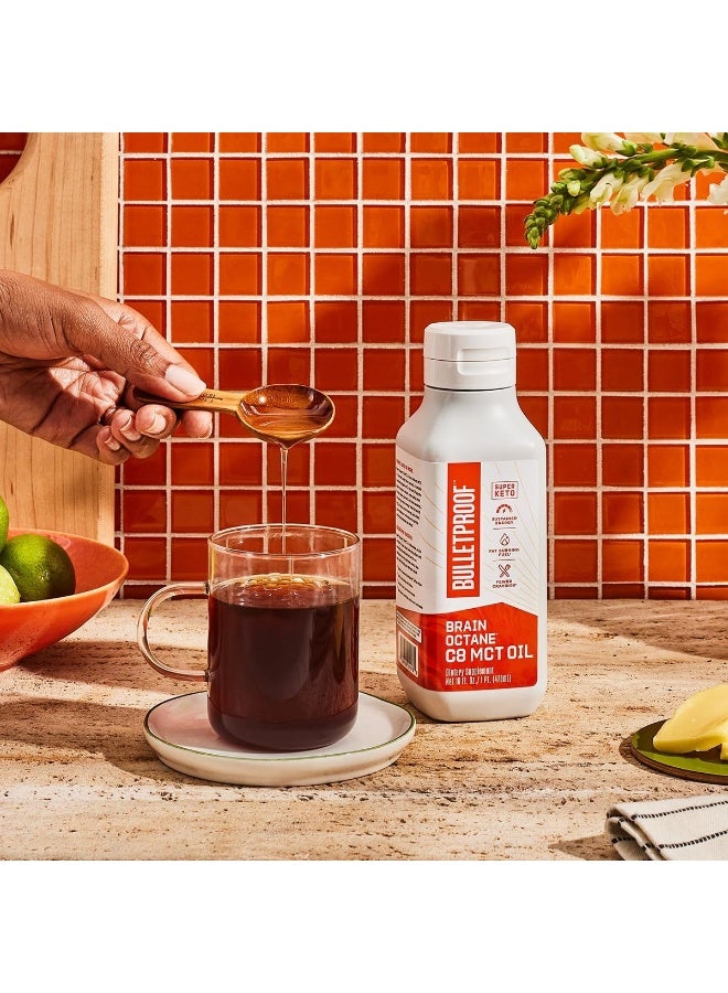 Bulletproof Brain Octane Mct Oil For Keto And Paleo Diet (16Oz) - Pack Of 2 - Image 3