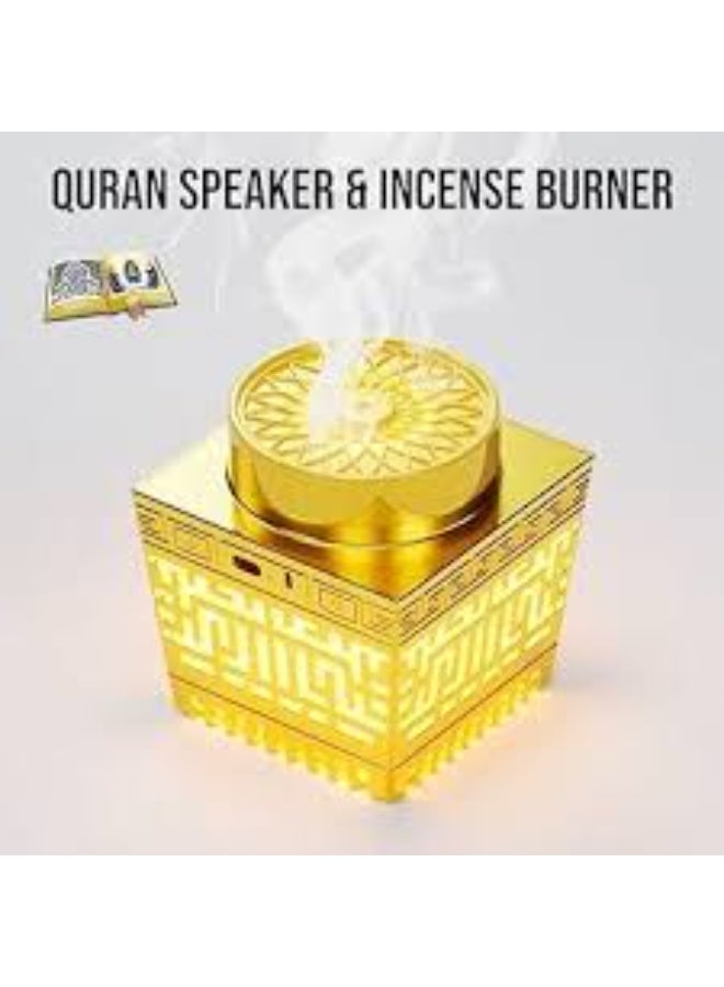 تلواح مبخرة عود كهربائية مع مكبر صوت كامل للقرآن الكريم، مكبر صوت بلوتوث، جهاز تحكم عن بعد وتطبيق - موزع عود محمول فاخر للمنزل والمكتب والسيارة وديكور الغرفة SQ-209P - Image 5