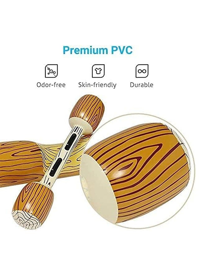 عبوتان من عوامة حمام السباحة القابلة للنفخ، لعبة طوف قابلة للنفخ لحمام السباحة، لعبة عائمة للأطفال البالغين وحفلات السباحة والرياضات المائية - Image 4