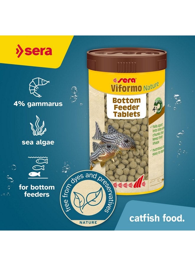 سيرا طعام سمك السلور الطبيعي من سيرا فيفورمو، 5.6 أونصة (250 مل) | غني بفيتامينات جاماروس والأعشاب البحرية | مثالي للأسماك التي تتغذى على القاع | بدون إضافات صناعية | يحافظ على المياه صافية | جاماروس غني بالبروتين بنسبة 4% - Image 2