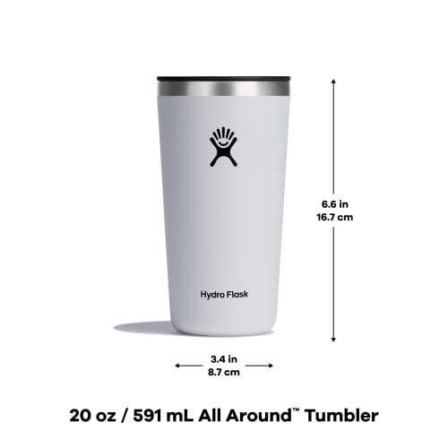 Hydro Flask 20 Oz All Around Tumbler Press-in Lid Cascade - Image 4