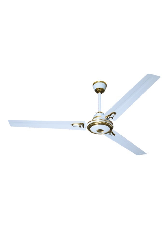 MODI 56 Inch Ceiling Fan White with Decorative Finish – 3 Blade Design, 65W Powerful Motor, Whisper Quiet Cooling Fan for Home & Bedroom - Image 3