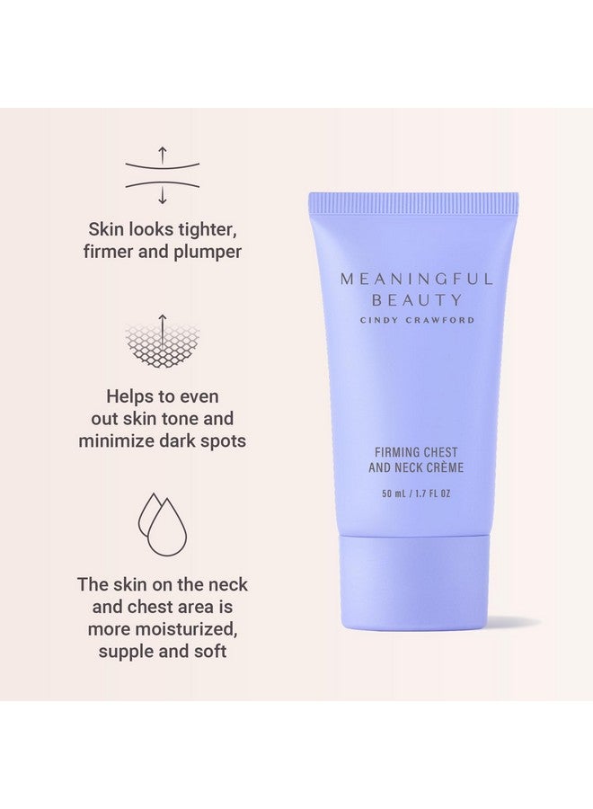مينينغفول بيوتي كريم شد الصدر والرقبة، علاج شد البشرة بفيتامين سي وحمض الهيالورونيك، 1.7 أونصة - Image 3