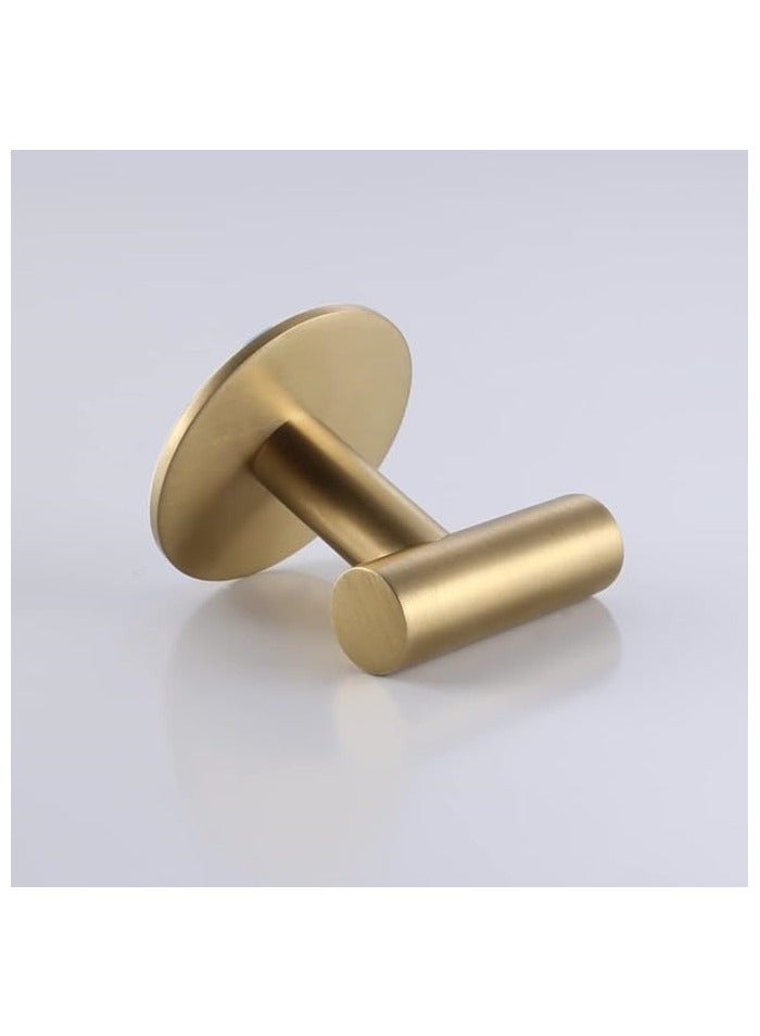 Self Adhesive Hooks 304 Stainless Steel Heavy Duty Hangers Without Nails for Bathrooms Kitchen Livingroom Garage Hotel Waterproof Towel Hook-2 Pack - Image 5