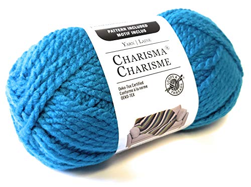 Charisma Loops & Thread Charisma Yarn - 3.5 oz - Electric Blue - Image 4